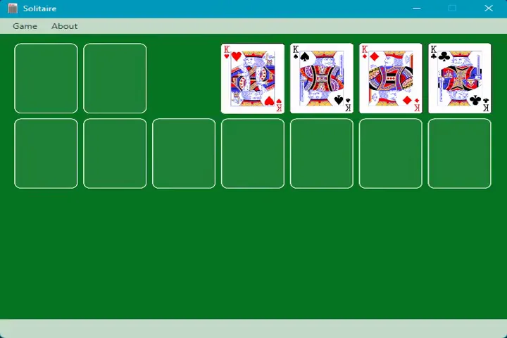 Solitaire poster